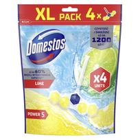 WC valiklis - gaiviklis Domestos POWER5 Citrus, 1 l, 4 vnt.