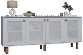 Konsolinis staliukas Kalune Design Bohemian, balta sp., 40 cm x 180 cm x 75 cm