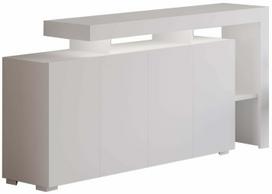 Konsolinis staliukas Kalune Design Beliz, balta sp., 35 cm x 170 cm x 80 cm