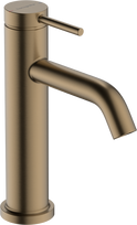 Praustuvo maišytuvas Hansgrohe Tecturis S 110 EcoSmart+ su dugno vožtuvu - Šlifuota bronza