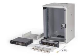 Digitus  SOHO Pro network set, 254 mm (10") - 9U, 315 x 300 mm (W x D) | 557050  | 4016032499428