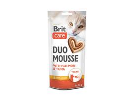 Brit Care Cat Creamy Duo Mousse with Salmon and Tuna Skin & Coat 4x14 g | 16455 | 8595602579778