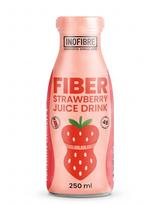 Drink with Fiber – Skaidulų gėrimas su braškių sultimis | INOFIBRE | 250 ml - 1-x-250-ml