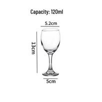 Shangqi 120ml raudonojo vyno taurės (4 rinkinys)