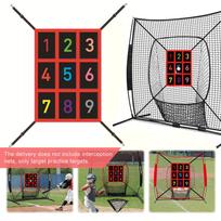 Baseball Softball Practice Net with Adjustable Strike Zone Target Batting Net Baseball Backstop Net for Batting Hitting Pitching Australia