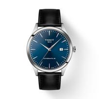 Tissot Leather Strap blue Dial Men's Fashion Watch T158.407.16.041.00 mėlyna
