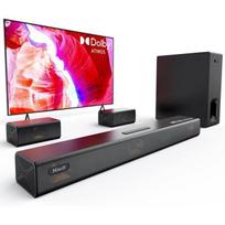 Garsas juosta - HIWILL - A51 PRO - 5.1 kanalo Dolby Atmos - 6,5 colio žemų dažnių garsiakalbis - Belaidžiai erdvinio garso garsiakalbiai