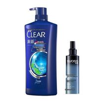 Clear Men Anti-Dandruff Shampoo & Syoss Hair Gel Bundle