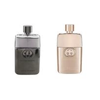 Gucci perfume set Guilty Love Men's Eau Guilty Love Eau de Toilette for Men EDT 90ml + Guilty Love Eau de Toilette for Women EDT 90ml without gift box