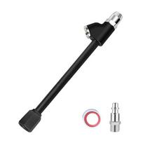 Double Head Air Chuck Tires Chucks Tire Inflator Rod 1/4inch for for Car Truck Bus Tractors 1