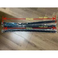 4 vnt. juodos išorinės langų stiklo gumos Hyundai IX35 82210-2S000 2010-2015 95cm 93cm Sandariklis Tucson LM 2nd IX35 4 pieces black