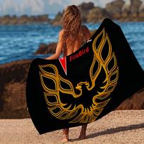 Pontiac Firebird Trans Microfiber Beach Towel Absorbent Quick Dry Soft Yoga Swimming Resort Mountain Climbing Towel Cotton 30x30cm