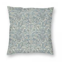 William Morris Sunflower Pillowcase Polyester Linen Velvet Pattern Zip Decor Sofa Seater Cushion Cover 18 Peach skin 18*18(CM)-1Pcs