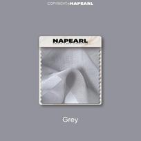 1PC NAPEARL Fashion Dviejų spalvų tiulio slenkstinės durų užuolaidos Short Stryp Rocket dekoratyvinė lango virtuvės užuolaida W100cm x L100cm pilka