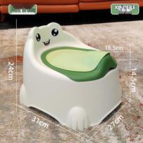 Xinbeilei Toddler Potty Seat & Urinal for Boys and Girls mėtų žalios spalvos