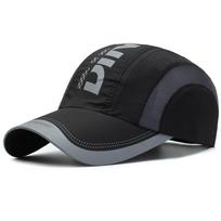 Vasarines greitai džiūstančios beisbolo kepurės vyrams ir moterims Madingos sportinės kepurės nuo saulės jaunimui Adjustable 55-60cm juoda