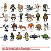 24Pcs Italian Brainrot Set Tung Tung Tung Sahur Tralalero Tralala Figurine Mini Ornaments Action Figure Toys Kids Birthday Gifts