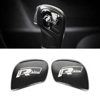 VOLKSWAGEN VW Automobilio Stiliaus Pavarų Perjungimo Rankenėlės Dangtelis Lipdukas VW R Polo Golf 7 6 Bora Passat B5 B6 B7 Tiguan L Arteo