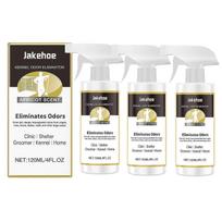 3x Kennel Odor Eliminator Concentrate - Fast Pet Odor Removal for Cages, Shelters, Clinics & Homes, Safe & Effective,120ml