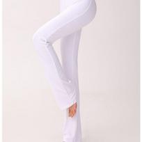 Women's High Waist Modal Flare Dance Pants - Body Shaping Sportswear for Latin Dance Practice 3XL