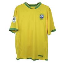 2006 m. Pasaulio taurė 06 Brazilijos namų Kaka Ronaldo Ronaldinho klasikinis Italijos Argentinos retro marškinėliai S geltona