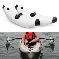 2pcs Kayak PVC Inflatable Outrigger   Kayak Boat Fishing Standing   Stabilizer blue