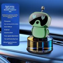 Smart Eyes Car Air Freshener Rechargeable Aroma Diffuser 4 Scent Intensities Essential Oil Dispenser for Interior Vehicle Use A10