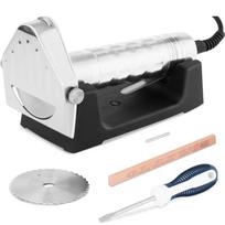 Electric Meat Kebab Knife, Smooth, Serrated, With Sharpener And Stand, 0-6 Mm, 80 W