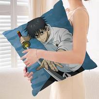 Anime Boy Yuta Okkotsu Lucky Dragon pillow cover sofa cushion cover home room decoration children gift 30x30cm