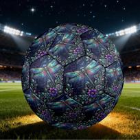 1pc Dragonfly Garden Size 5 Soccer Ball Professional Lightweight Durable Match Training Football Indoor &Outdoor Sports BallTraining Ball y70 Size 5