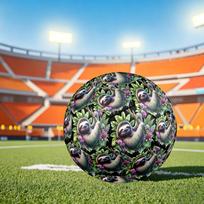 1pc Sloth Paradise Size 5 Soccer Ball Professional Match Training Football Indoor &Outdoor Sports Ball Training Ball Lightweight Durable y80 Size 5