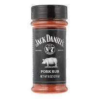Jack Daniels Ssnng Rub Bbq Pork, Case of 6 X 6 Oz (Pack of 4)