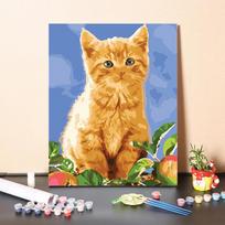„Pasidaryk pats“ tapyba pagal skaičius Skaitmeninis aliejinis piešimas Skaičiai Tapyba Pomėgiai Menas Amatai Namų dekoravimas 40x50cm no frame gray