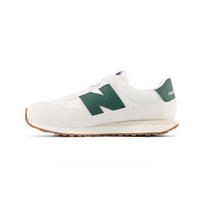 New Balance 237 Bungee Lace Little Kid Nimbus Cloud Nightwatch Green Kids Sneakers White PH237RF 28.5