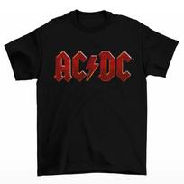 AC/DC  T-shirt Men's Women's Tops Tees Classic Red Logo Mens  T-shirt Men's Women's Tops Tees M