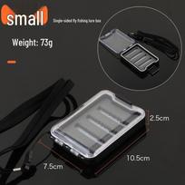Waterproof Fly Fishing Lure Box: Multifunctional Portable Storage for Stream Trout & Minnow Lures