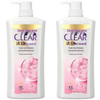CLEAR Anti-Dandruff Scalp Care Shampoo with Sakura Blossom Scent
