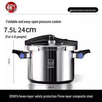 Kobach German-Style 304 Stainless Steel Pressure Cooker