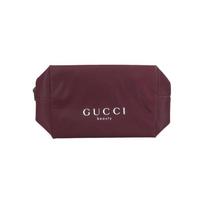 Gucci Luxurious dark red cosmetic bag, portable storage Luxurious dark red cosmetic bag raudona