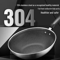 SUPOR X-Crystal Shield Stainless Steel Non-stick Wok