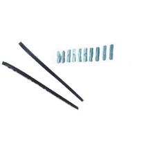 12 vienetų išorinės priekinio stiklo šoninės gumos Land Cruiser Prado LC150 2010-2022 m. Priekinio stiklo juostelė Stiklo sandariklis 67 cm for LC150 12 pcs