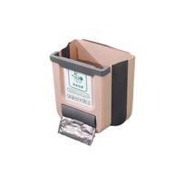 Hanging Foldable Trash Can Leakproof For RVs Bathroom Cabinet Organization Quick Installation Wast Bin Campers Accessories 7L