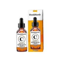 West&Month Vitamin C Face Serum, Anti-Aging Fade Facial Spots Wrinkles Brightening Skin