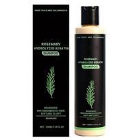 Rosemary Biotin Hair Growth Shampoo - Natural Hair Thickening Formula with Hydrolyzed Keratin for All Hair Types