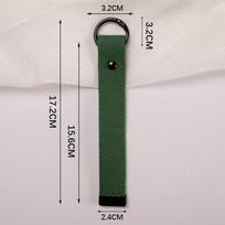 Fabric Strap Keyring Keychain Strap Baggage Tag For Women Men DIY Backpack Pendant Key Chains Accessories Bulk