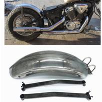 Motociklo galinio sparno dangtelis Honda Shadow 400 600 VLX 400 600 VLX400 VLX600 ratų purvasaugis purvo apsauga purslų gaudyklė su strypu Unpainted
