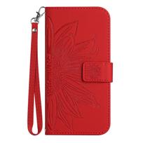 Applicable to Google 9Pro mobile phone leather case, Samsung A16 matte sunflower card wallet protective case A06 embossed google pixel 9 pro xl