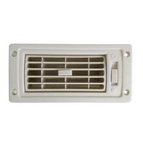 Air Vent Louver Grille Cover Outlet Adjustable Exhaust Vent Ducting Ventilation Grilles Universal Air Vent Cover Durable