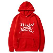 Rapper Playboi Carti Clown Faced Devil Narcissist Hoodie Opium Merch Sweatshirt Men Women Hip Hop Casual Oversized Rock Hoodies S