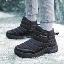 Women's Snow Boots Waterproof Lightweight Warm Fur Lined Short Booties Comfortable Outdoor Anti-Slip Ankle Boots Walking Hiking Winter Shoes for Women 36